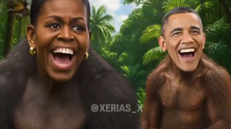 Trump diz que não vai se desculpar por vídeo que mostra casal Obama como macacos: ‘Não cometi erro’
