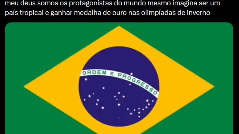 Brasileiros comemoram medalha de ouro para Lucas Pinheiro nas redes sociais