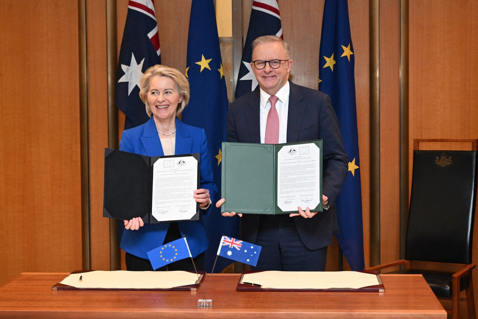 Austrália e União Europeia fecham acordo comercial em meio à tensão global
