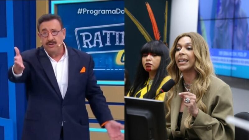 MPF pede R$ 10 milhões em indenização por fala de Ratinho sobre Erika Hilton