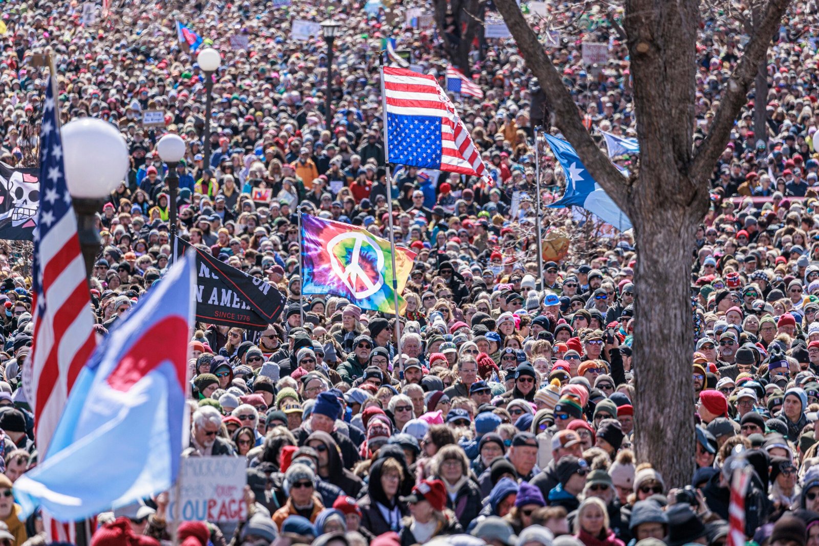 Manifestações anti-Trump reúnem milhões nas ruas de cidades dos EUA
