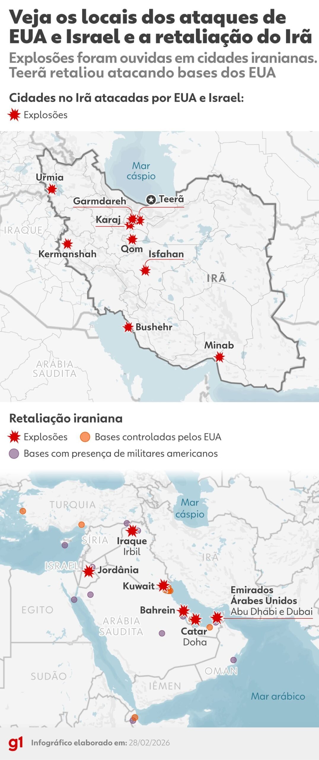 Ataques ao Irã: o que se sabe e o que falta esclarecer sobre o conflito no Oriente Médio