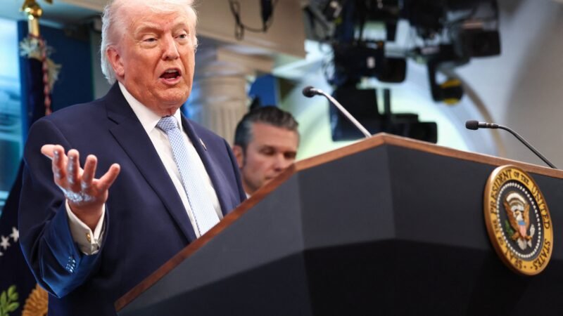 Trump diz que EUA podem cobrar pedágio de navios se tomarem controle do Estreito de Ormuz