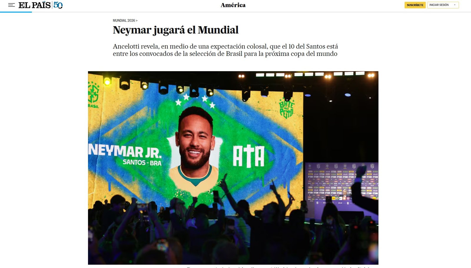 ‘Improvável’, ‘icônico’ e ‘chance’: o que a imprensa internacional disse sobre a convocação de Neymar para a Copa