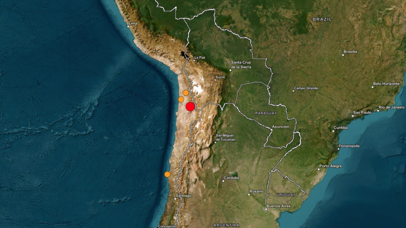 Forte terremoto atinge região norte do Chile