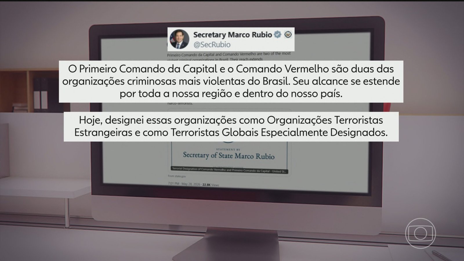 A classificação de PCC e Comando Vermelho como organizações terroristas – O Assunto #1730