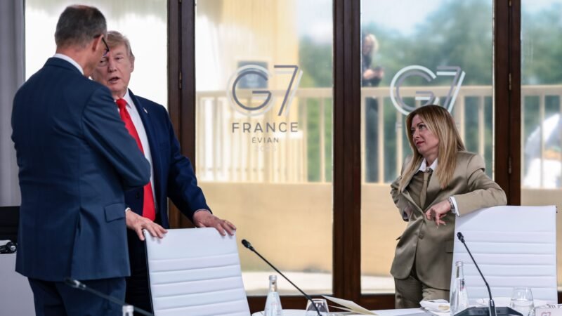 Meloni chama ataques de Trump de ‘sem sentido’ e provoca após ele falar que sua popularidade está baixa: ‘Se concentre na sua’
