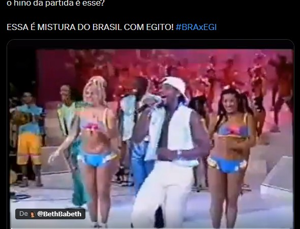 ‘Mistura do Brasil com o Egito’ e gol de Ziko: veja memes do amistoso da seleção