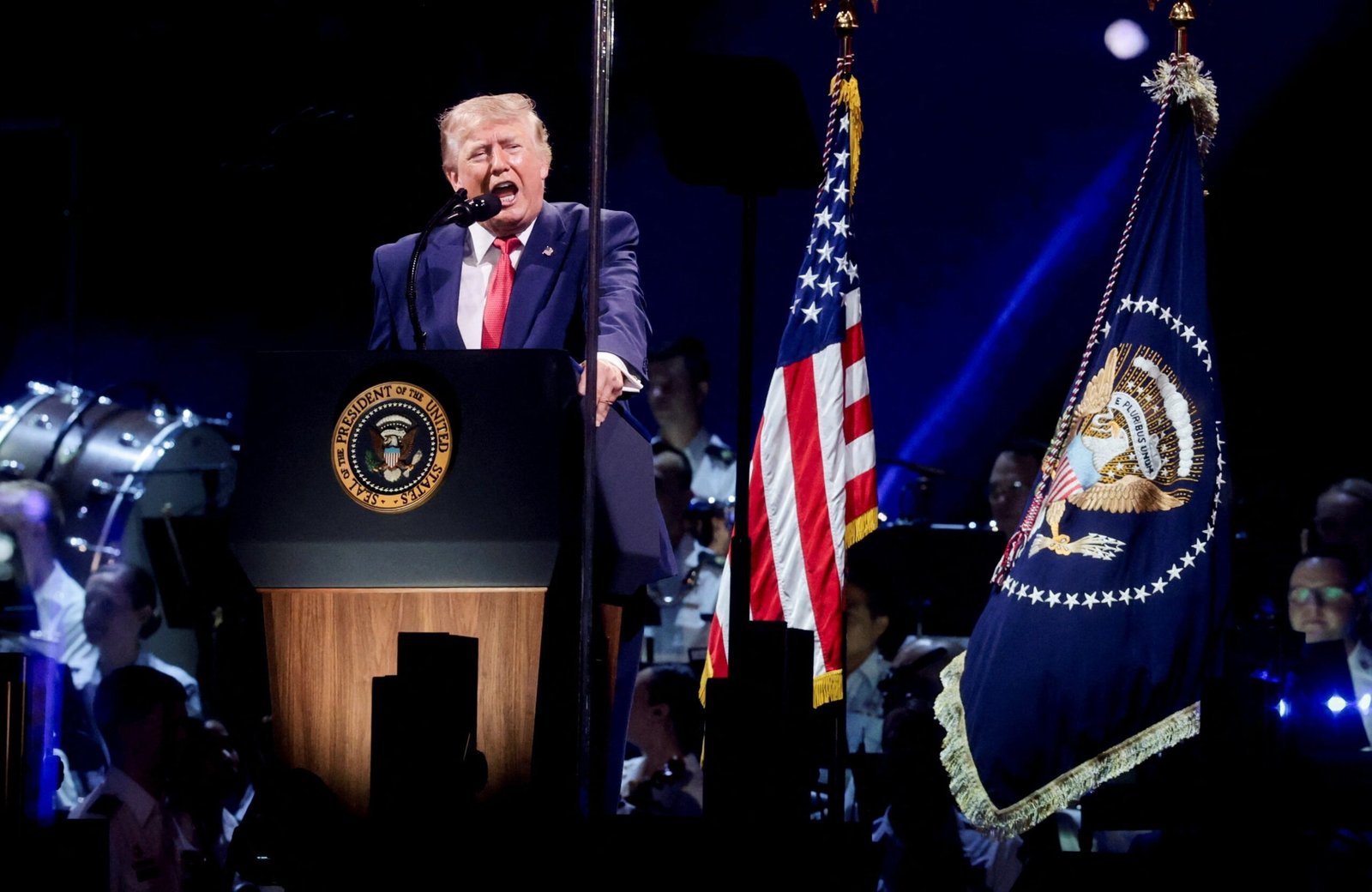 Trump diz que EUA são ‘esperança e luz’ no mundo e afirma que ‘não queremos comunistas no nosso país’