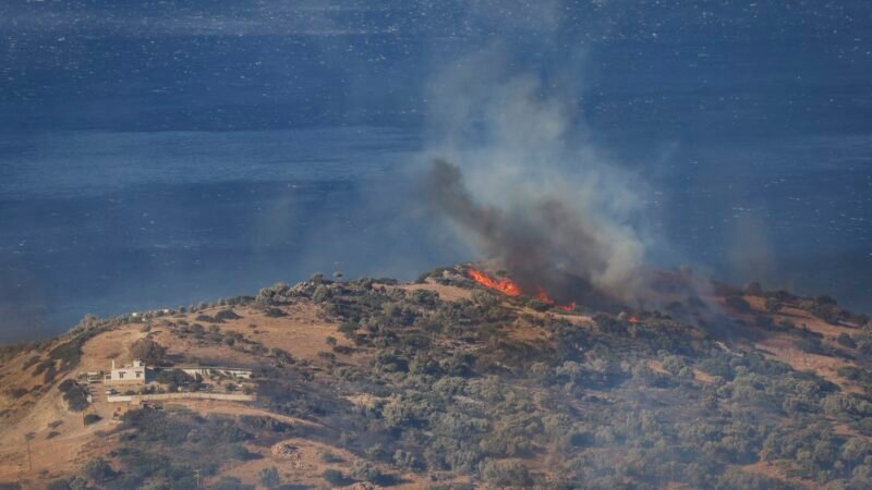 Incêndios avançam na Grécia e moradores são evacuados na região de Atenas