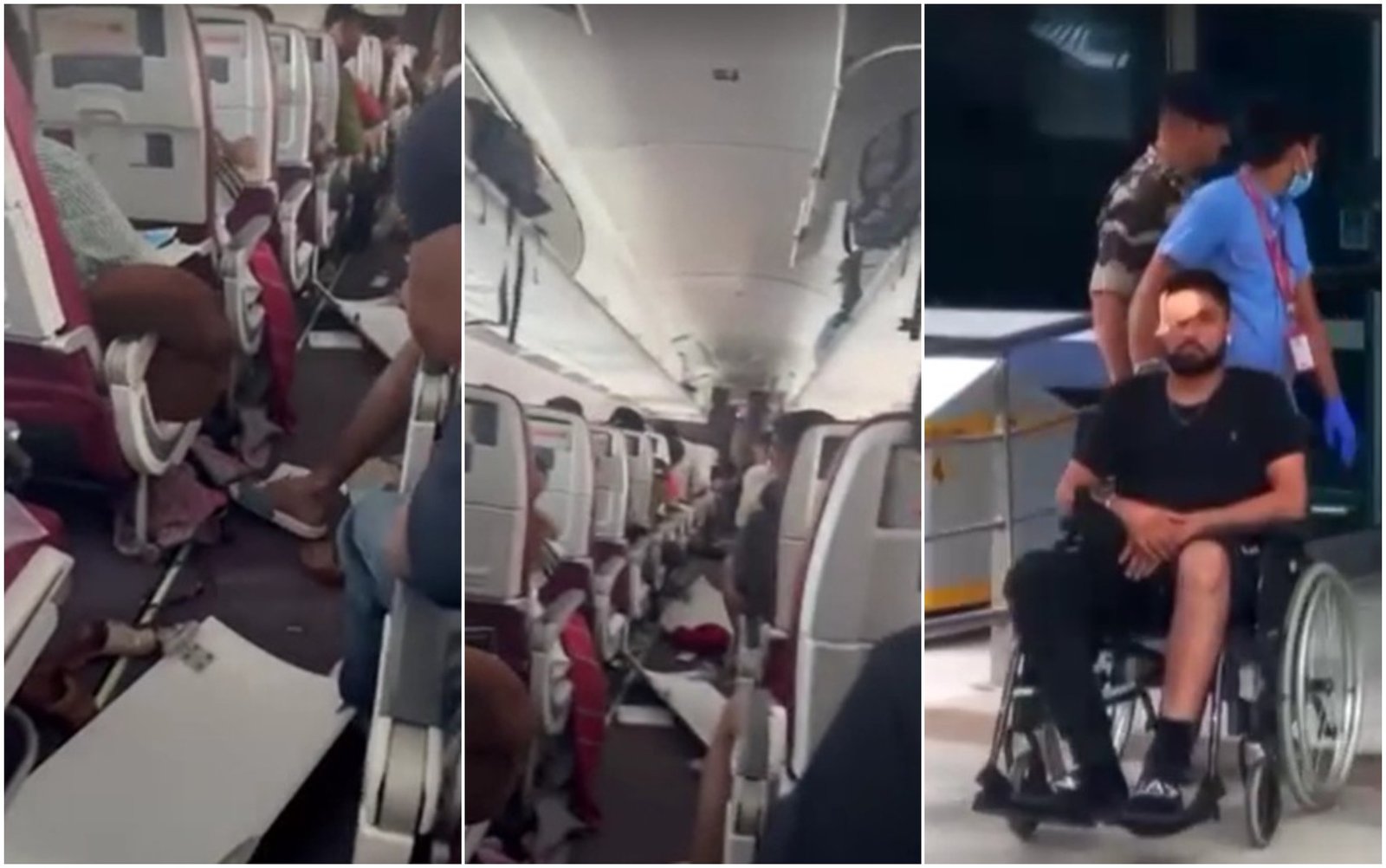 Avião cai 90 metros no ar durante turbulência na Ásia, e passageiros ficam feridos
