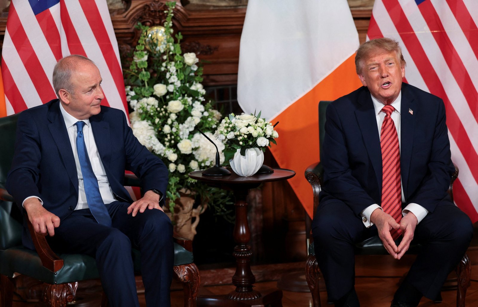 Em Dublin, Trump provoca governo do Reino Unido e diz que unificação da Irlanda ‘vai acontecer eventualmente’