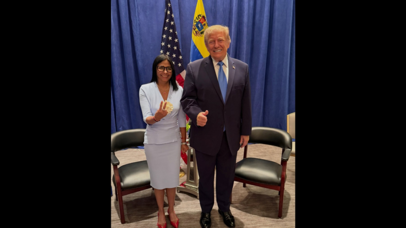 Trump se reúne com Delcy Rodríguez em 1º encontro desde captura de Maduro