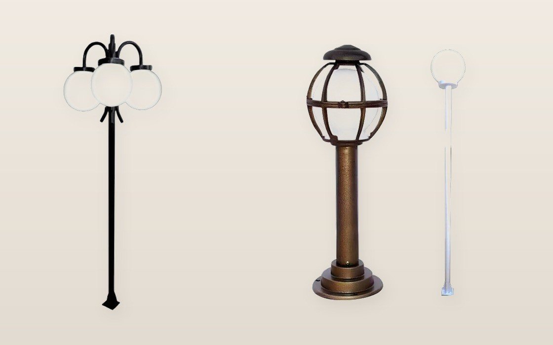 Iluminar caminho longo sem transformar o quintal em vitrine