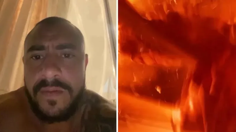 Drone russo atinge prédio onde estavam brasileiros na Ucrânia; VÍDEO mostra explosão