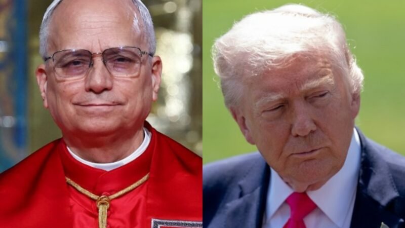 Trump deseja melhoras para Papa Leão XIV, diagnosticado com câncer de pulmão